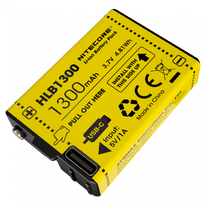 Аккумулятор NITECORE HBL1300 для UT27 21468 Аккумулятор NITECORE HBL1300 для UT27 21468
