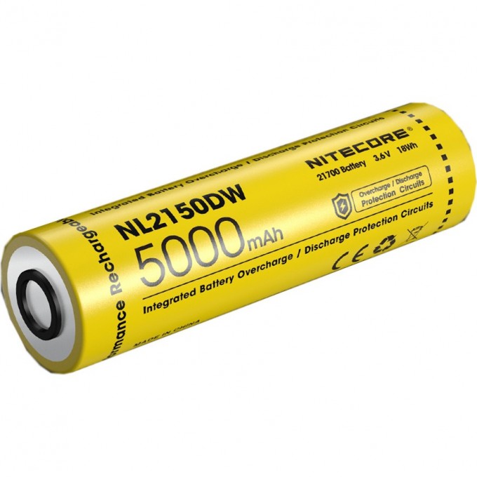 Аккумулятор NITECORE NL2150DW 21700 Li-Ion 5000mAh 1404772 Аккумулятор NITECORE NL2150DW 21700 Li-Ion 5000mAh 1404772