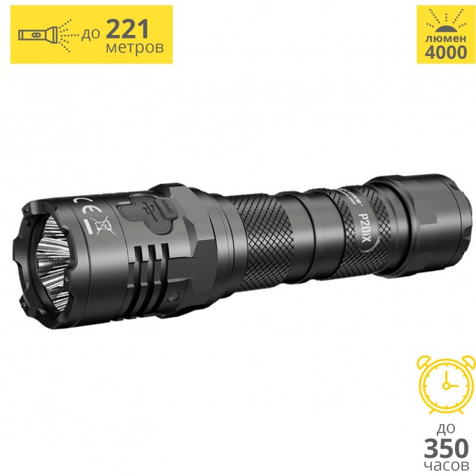 Фонарь NITECORE P20iX 4*CREE XP-L2 V6 20899 Фонарь NITECORE P20iX 4*CREE XP-L2 V6 20899