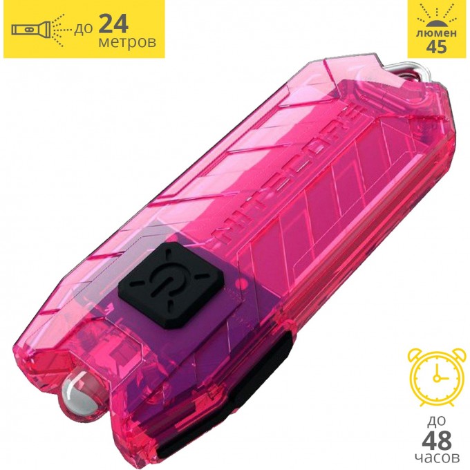 Фонарь NITECORE TUBE PINK NICHIA 14582 Фонарь NITECORE TUBE PINK NICHIA 14582