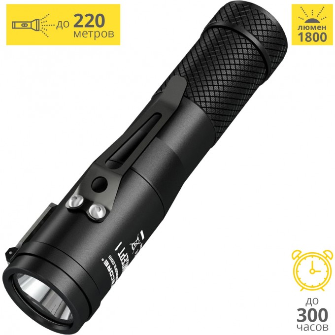 Фонарь с аккумулятором NITECORE CONCEPT 1 16805 Фонарь с аккумулятором NITECORE CONCEPT 1 16805