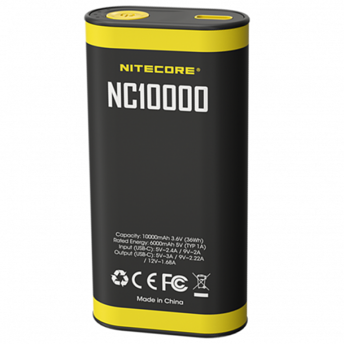 Внешний аккумулятор NITECORE NC10000 22315 Внешний аккумулятор NITECORE NC10000 22315