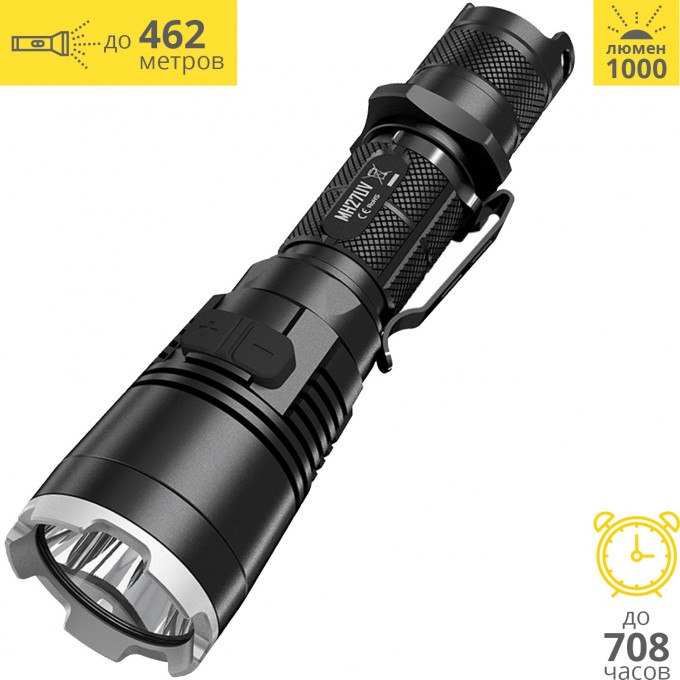 Фонарь NITECORE MH27UV HUNTING KIT MH27UV + USB cable + NL183 + RSW1 14472
