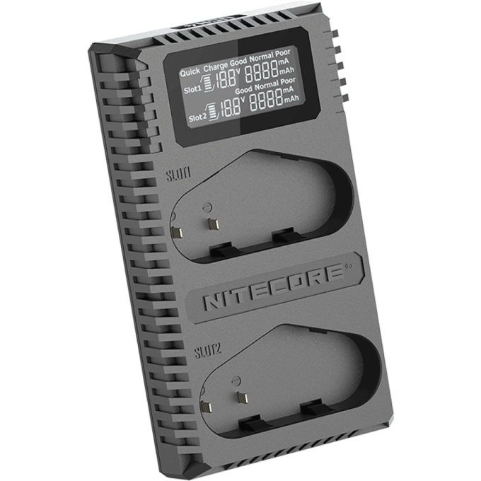 Зарядное устройство NITECORE UCN4 PRO CANON LP-E19/LP-E4-N 19457 Зарядное устройство NITECORE UCN4 PRO CANON LP-E19/LP-E4-N 19457